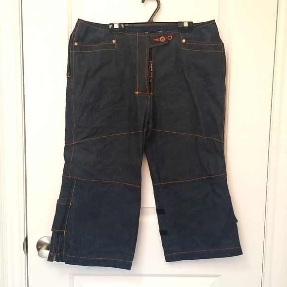 LITHIUM MANUFACTURING CO. Cropped Jean's Size 10 - Picture 1 of 11